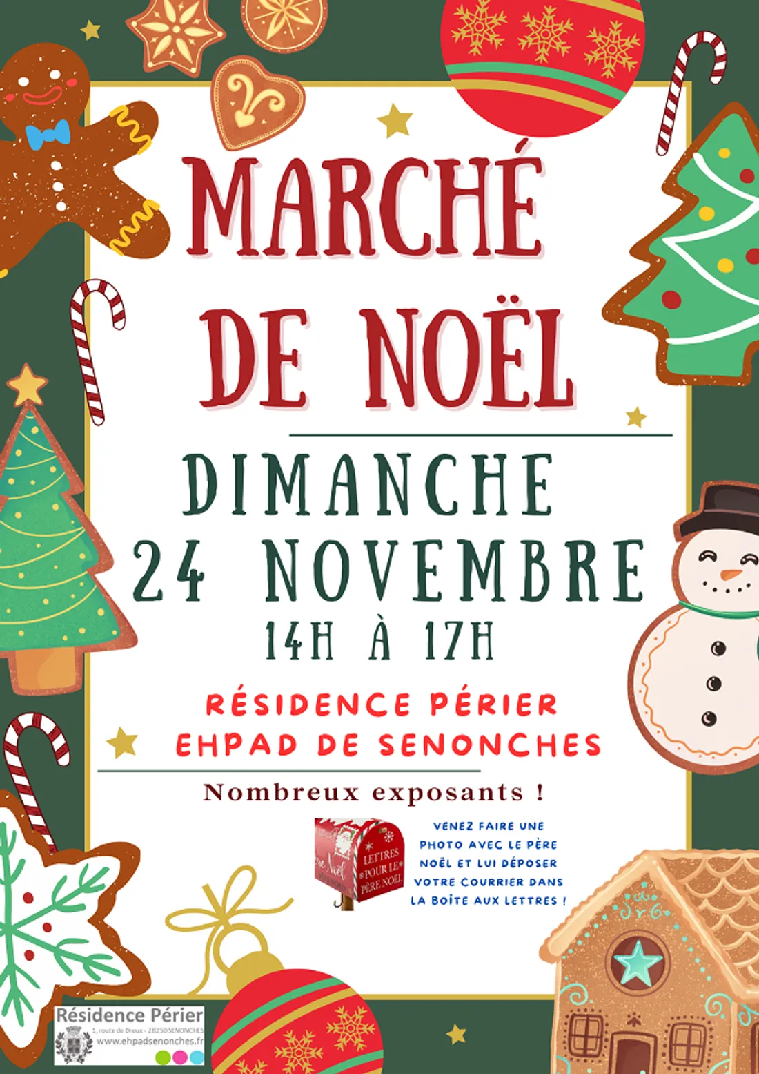 SENONCHES - Marché de Noël à la Résidence Périer