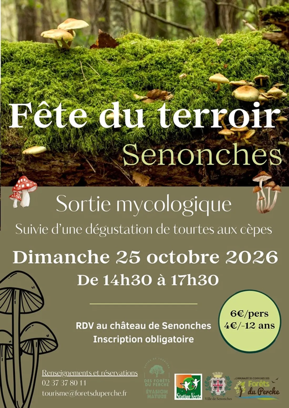 SENONCHES - Fête du terroir : sortie mycologique
