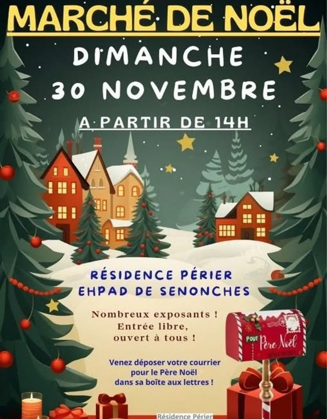 SENONCHES - Marché de Noël