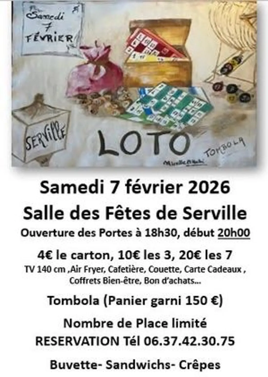 SERVILLE - Loto