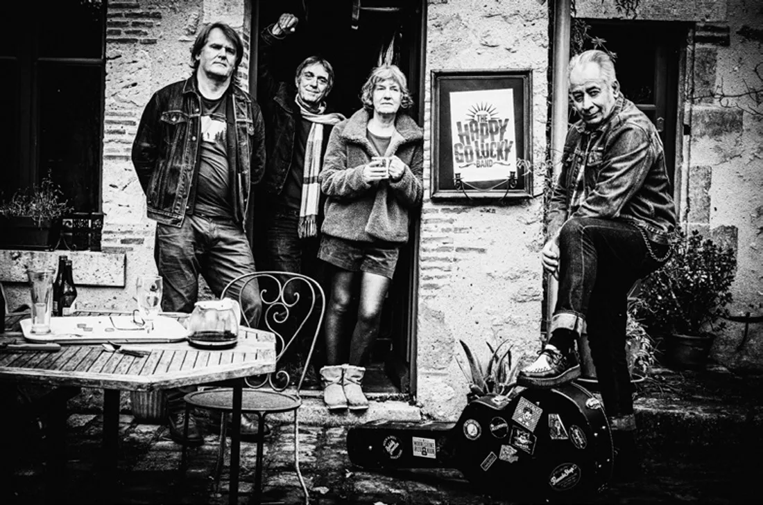 SAINT-JEAN-DE-BRAYE (45) - La guinguette du Parc : The Happy Go Lucky Band