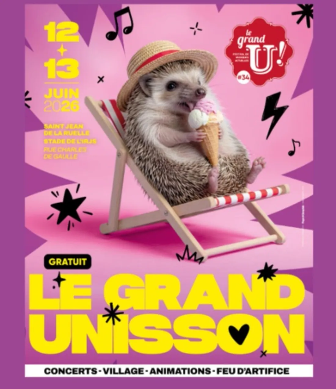 SAINT-JEAN-DE-LA-RUELLE (45) - Festival Le Grand Unisson