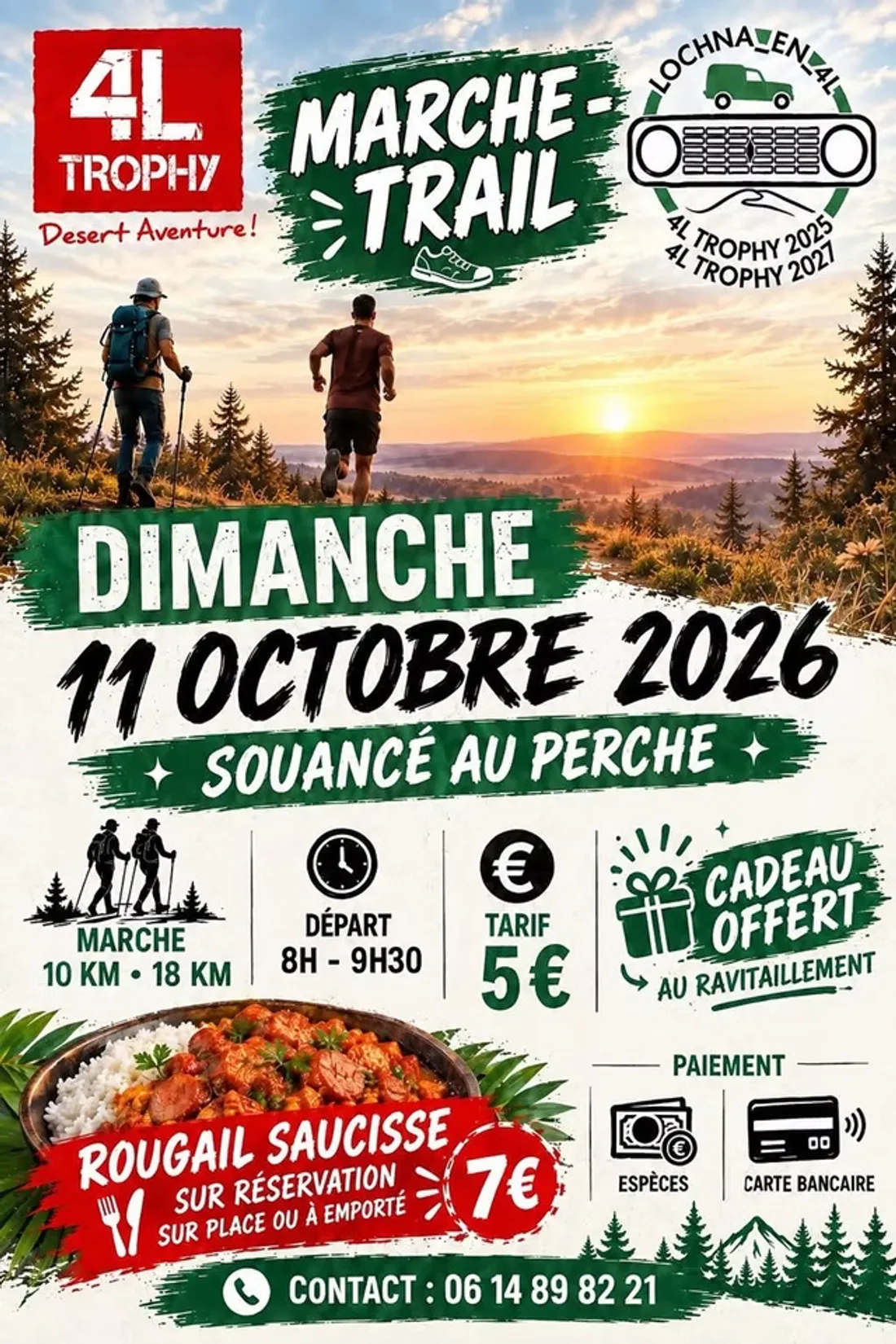 SOUANCÉ-AU-PERCHE - Marche trail
