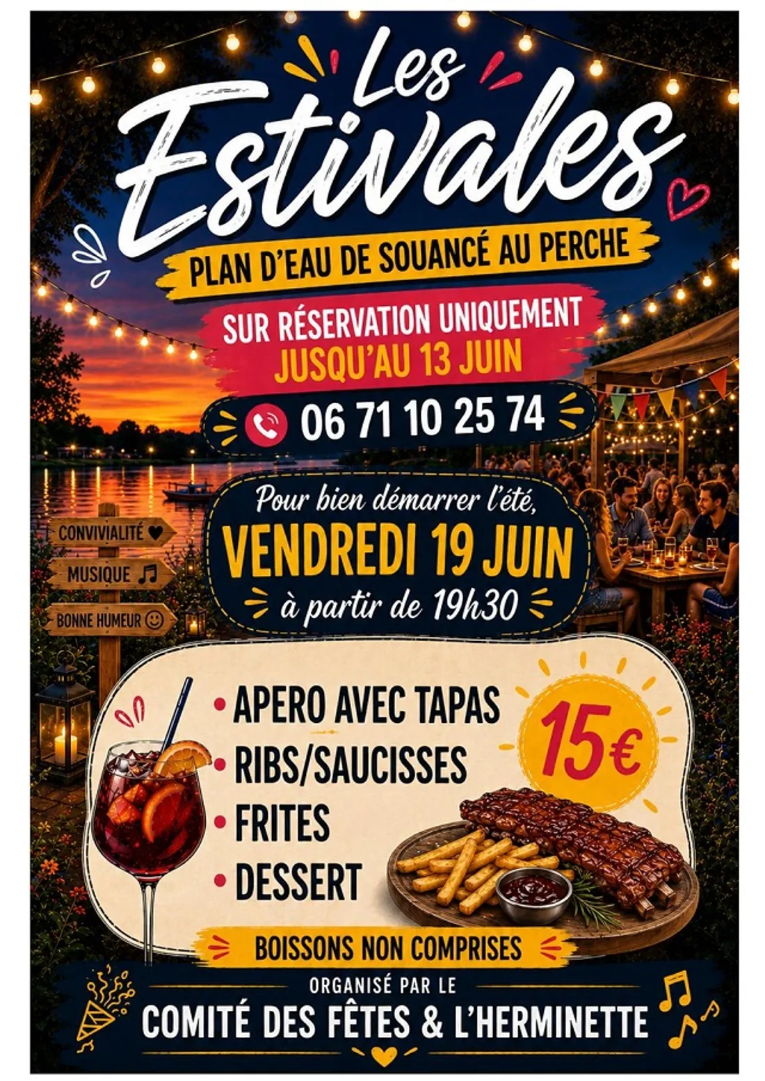 SOUANCÉ-AU-PERCHE - Les Estivales du comité des fêtes