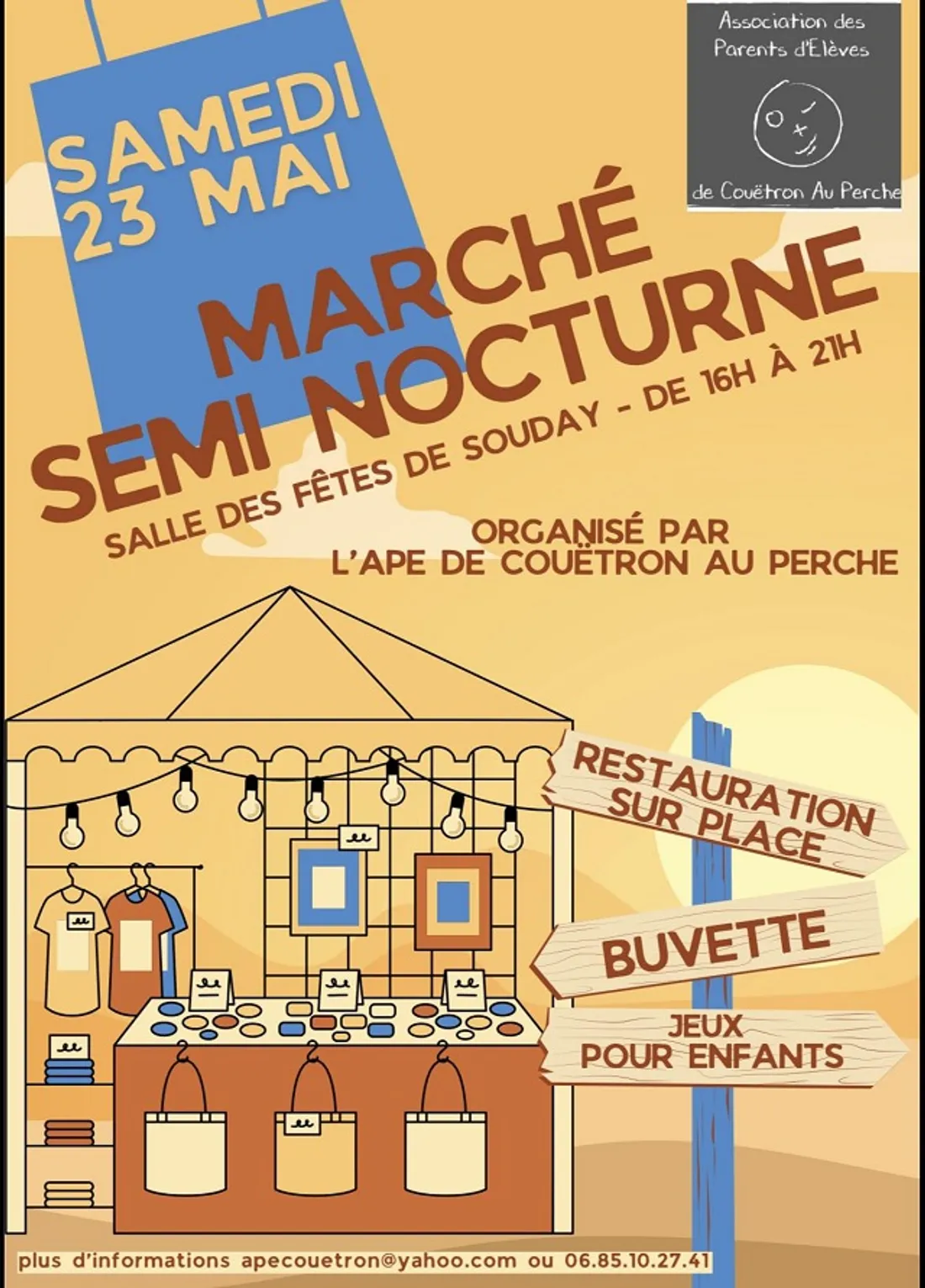 SOUDAY (41) - Marché semi-nocturne