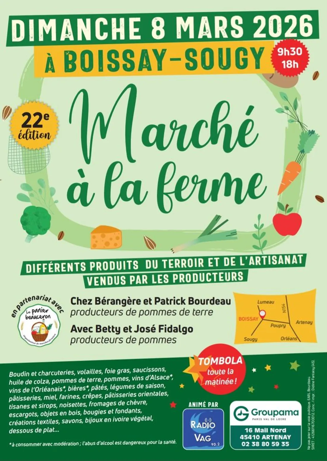 SOUGY (45) - Marché à la ferme