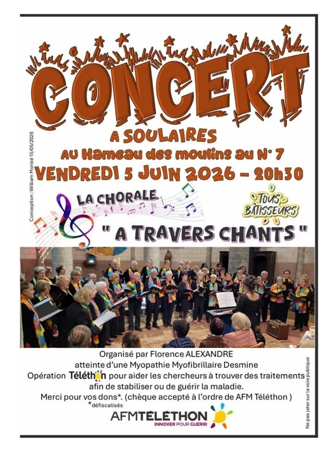SOULAIRES - Concert : Chorale A travers chants