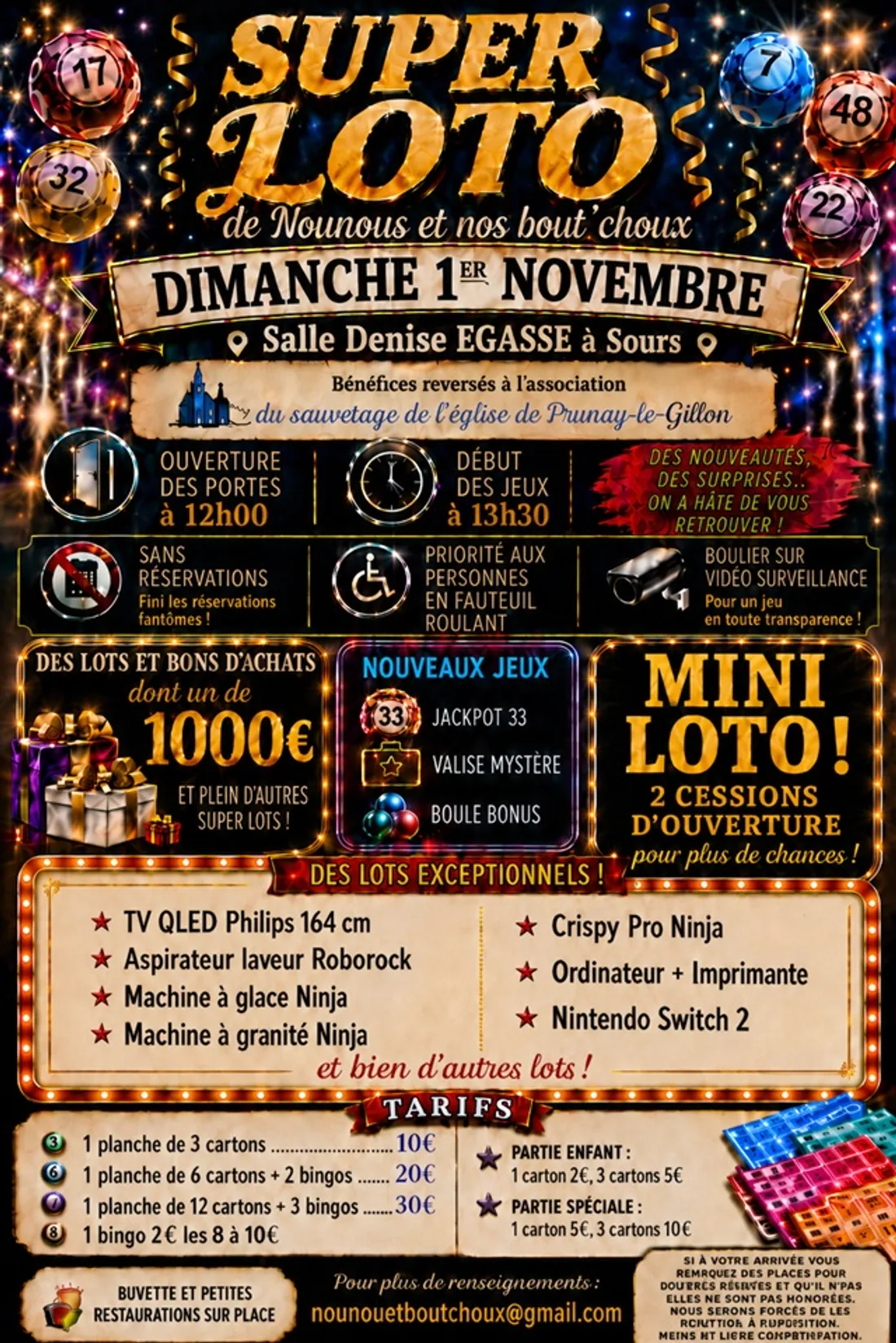 SOURS - Loto de Nounous et nos bout'choux