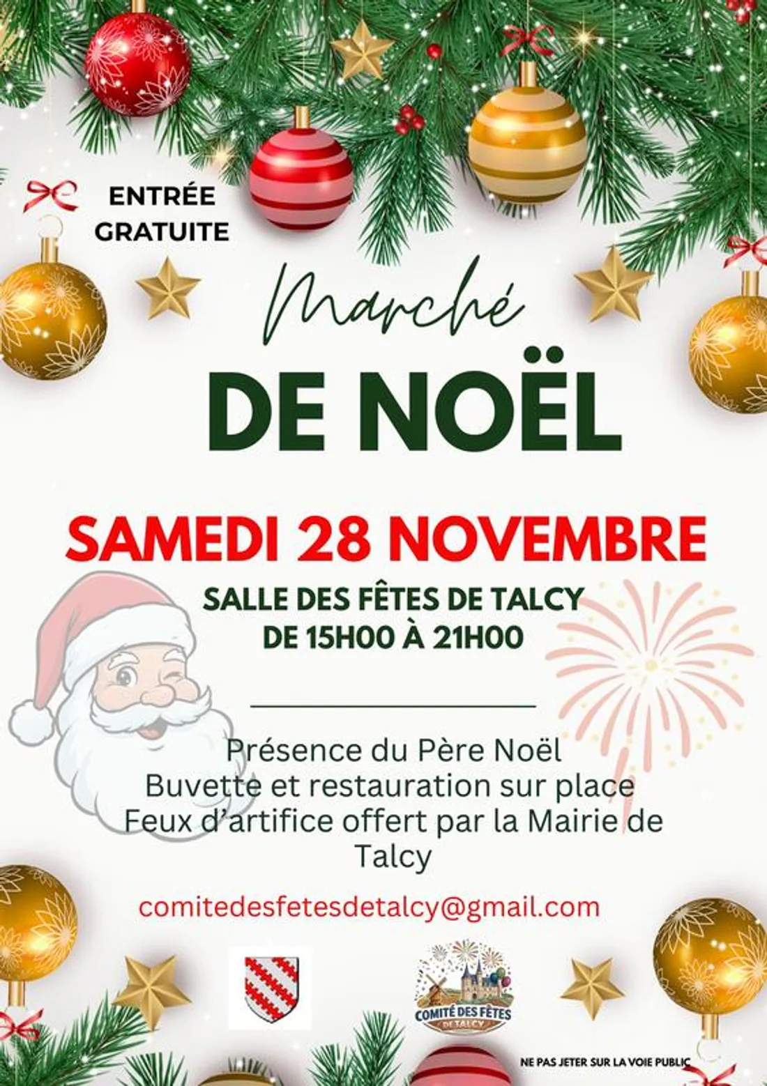 TALCY (41) - Marché de Noël
