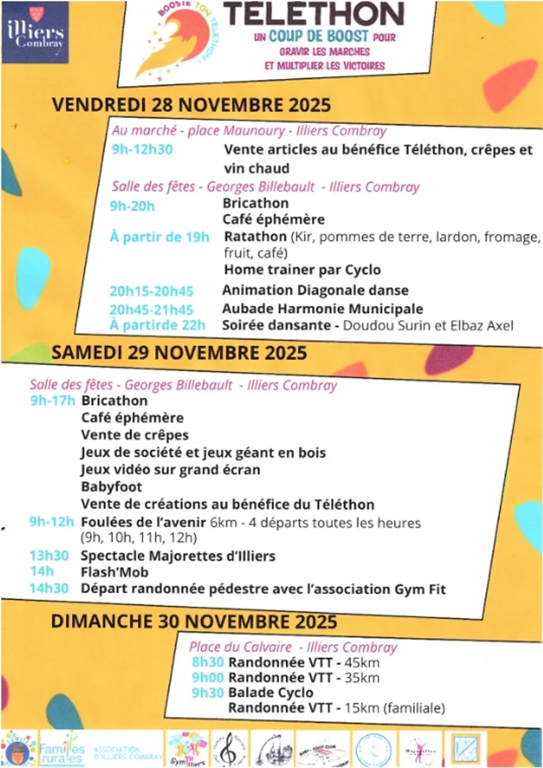 ILLIERS-COMBRAY - Téléthon