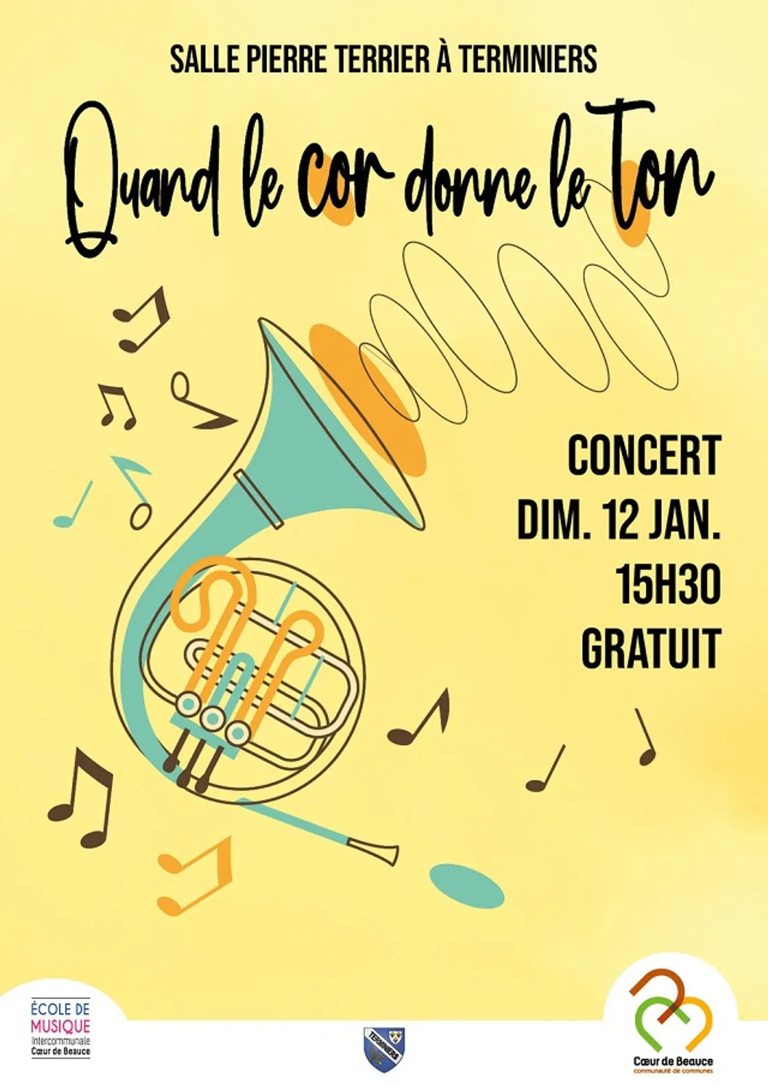TERMINIERS - Concert : Quand le cor donne le ton