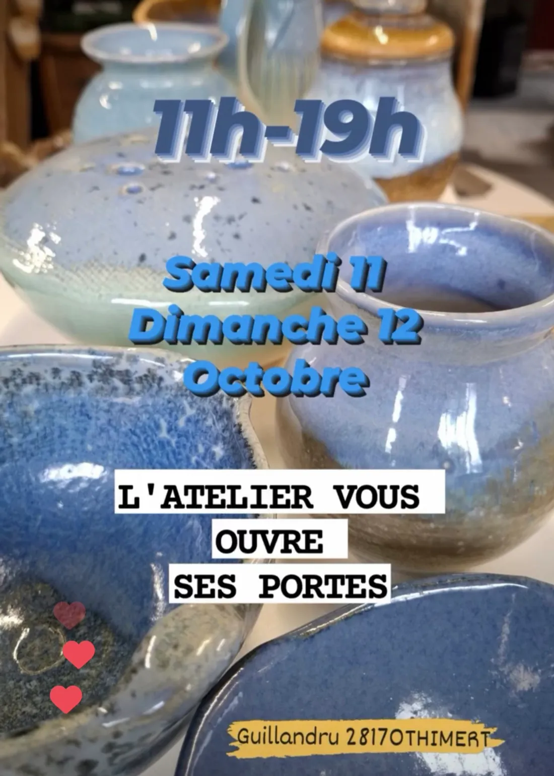 THIMERT-GÂTELLES - Portes ouvertes de l'Atelier des Poteries de Guillandru