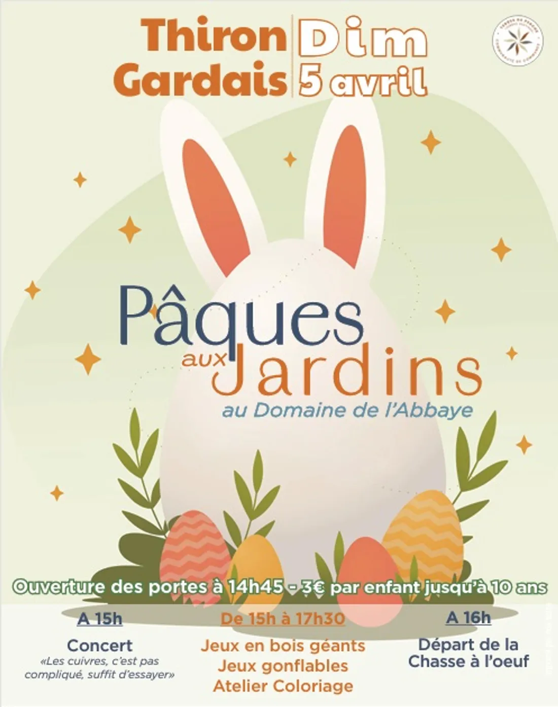 THIRON-GARDAIS - Pâques aux jardins