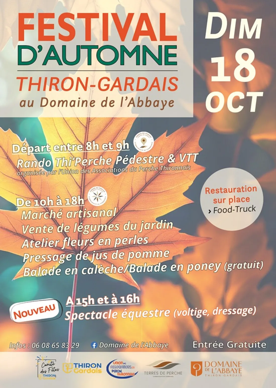 THIRON-GARDAIS - Festival d'automne : marché artisanal