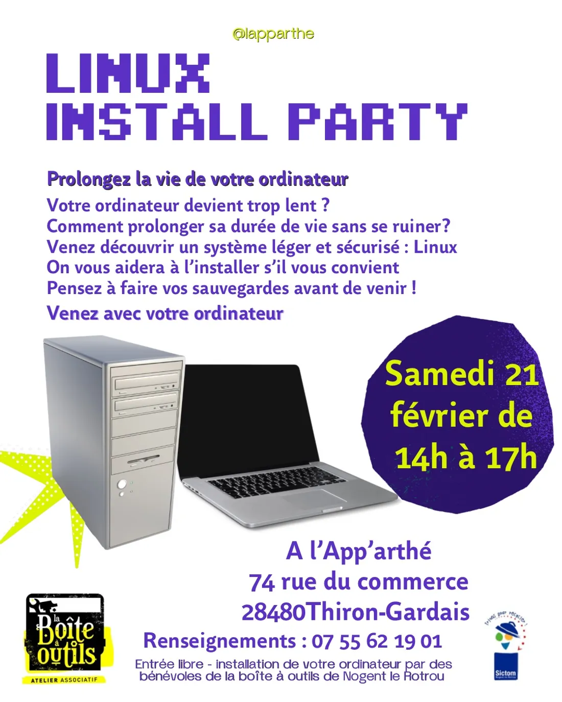 THIRON-GARDAIS - Linux Install Party