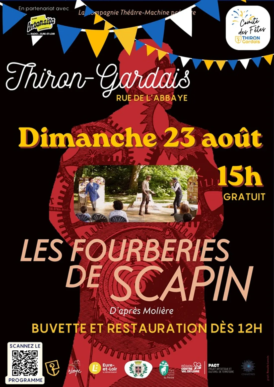 THIRON-GARDAIS - Théâtre : Les Fourberies de Scapin