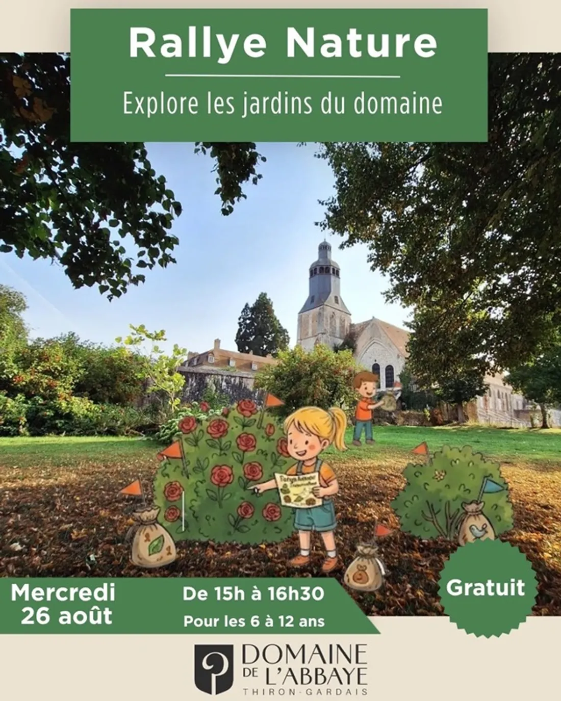 THIRON-GARDAIS - Enfants : Rallye nature dans le parc