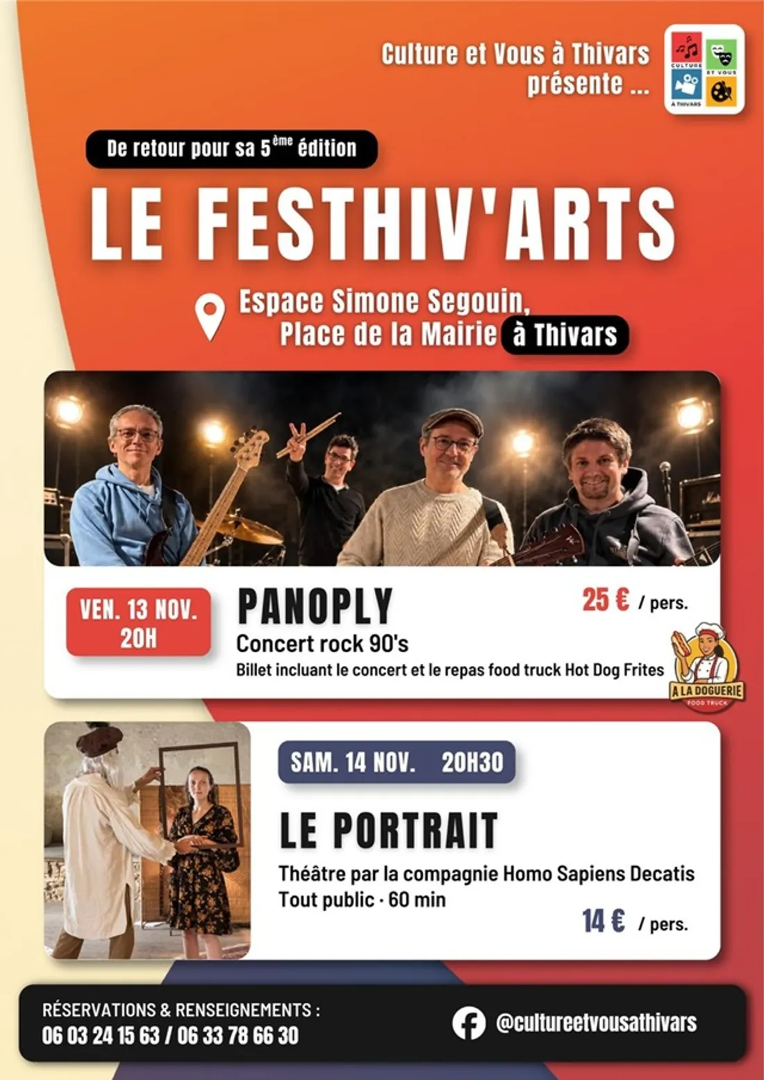 THIVARS - Le Festhiv'Arts : concert Panoply