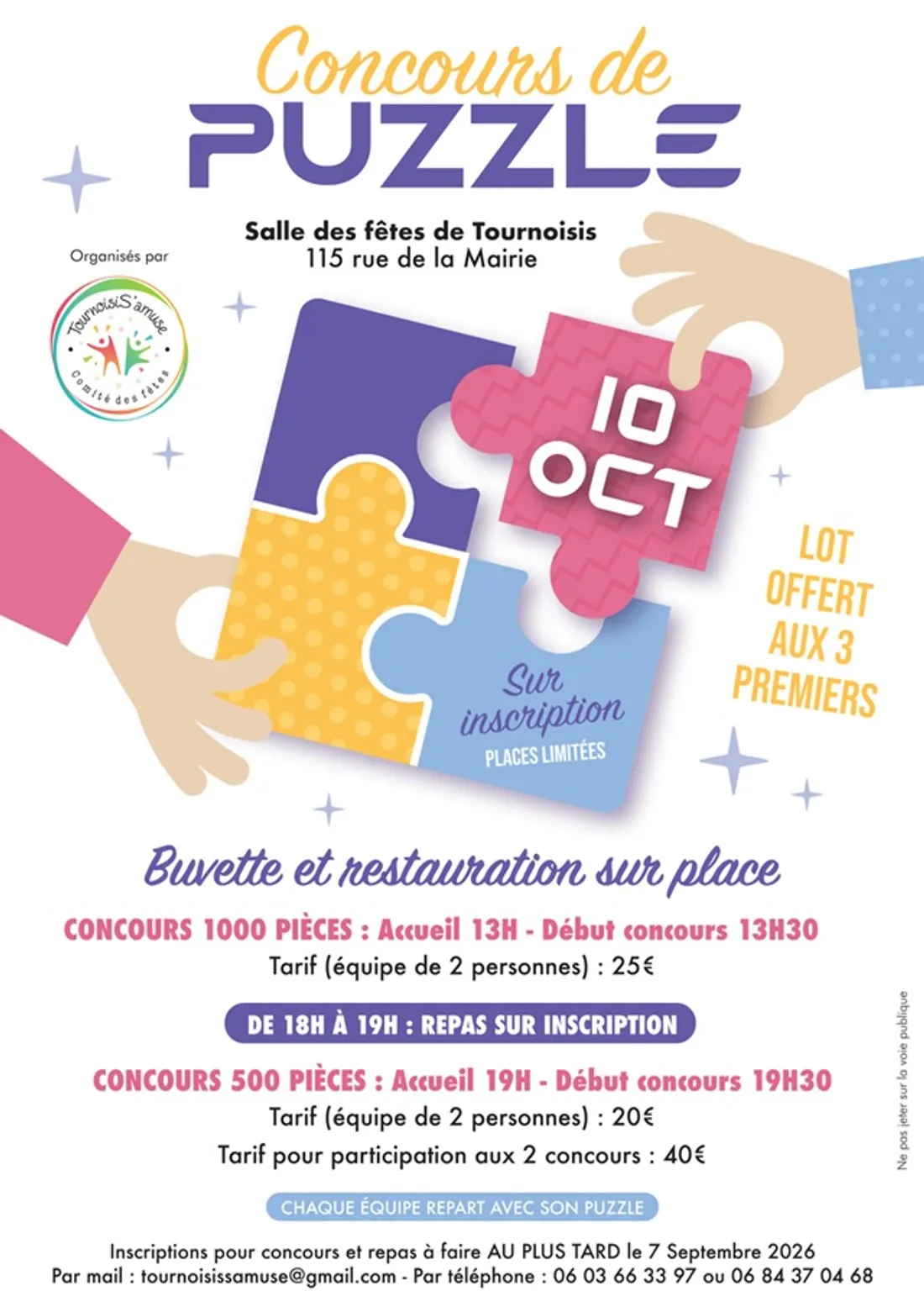 TOURNOISIS (45) - Concours de puzzle