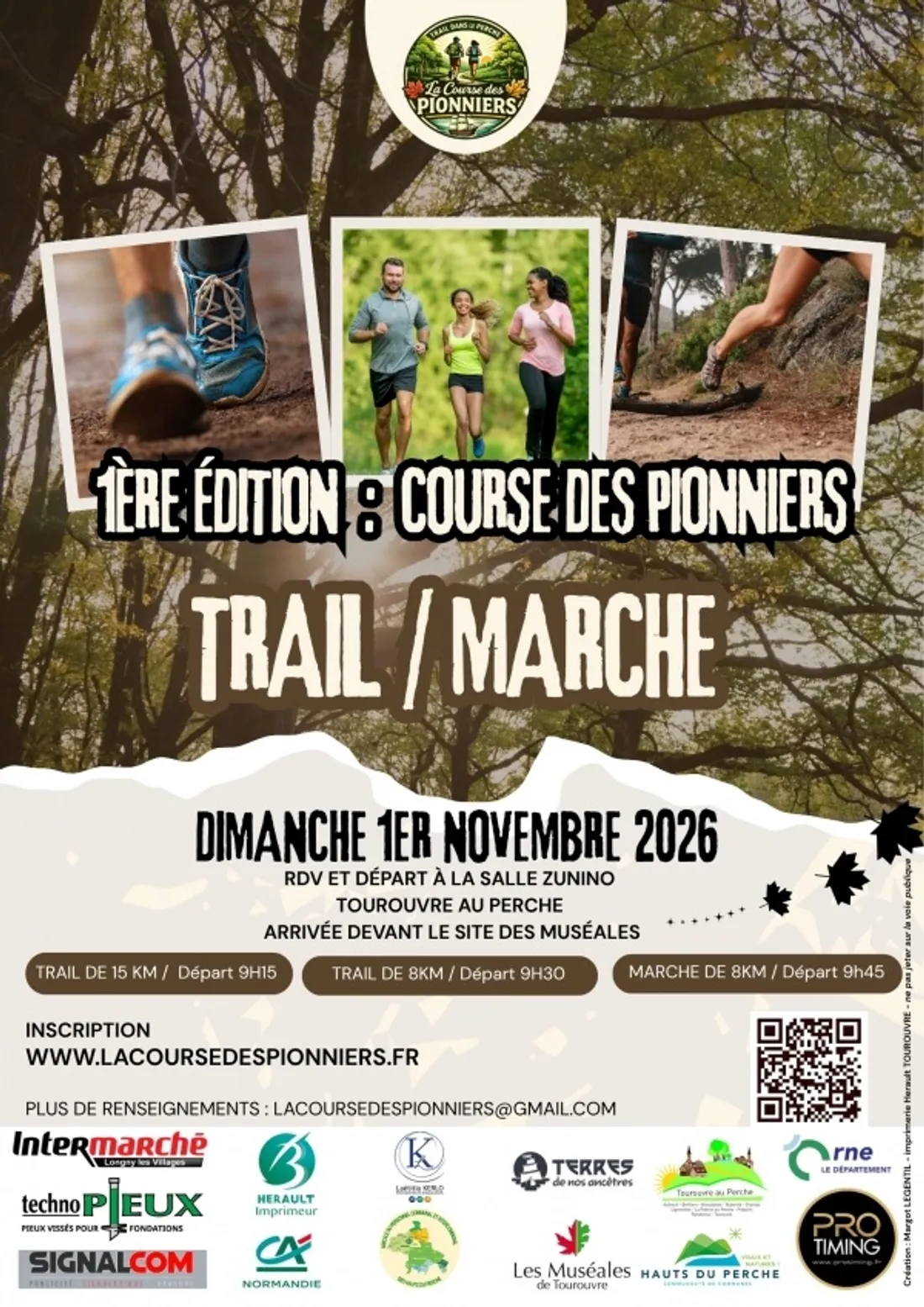 TOUROUVRE (61) - Courses des pionniers