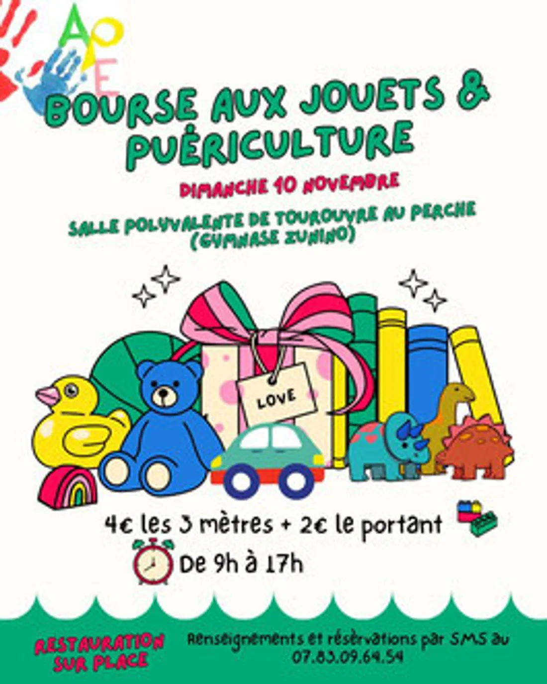 TOUROUVRE (61) - Bourse aux jouets & puériculture