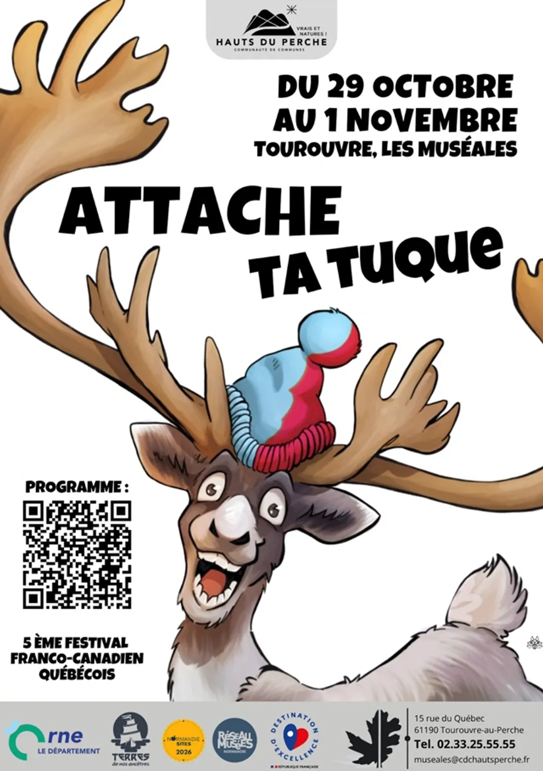 TOUROUVRE (61) - Festival franco-canadien : Attache ta tuque