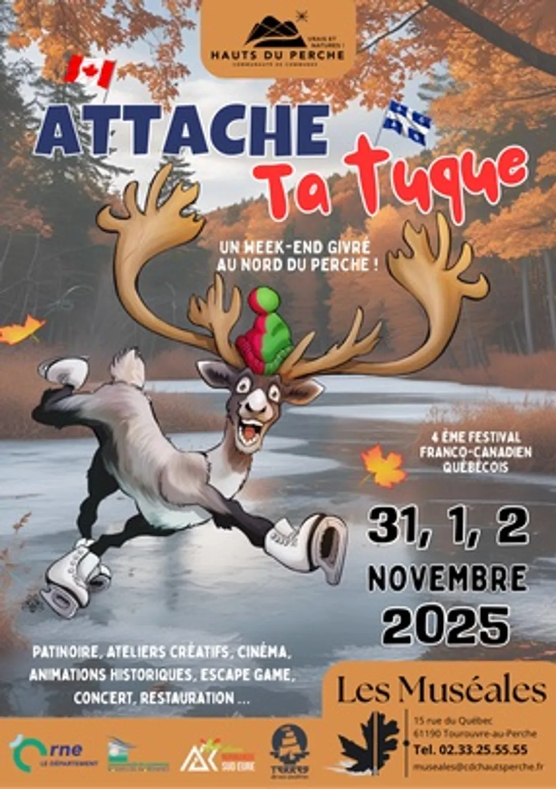 TOUROUVRE (61) - Festival Canada Québec : Attache ta tuque !