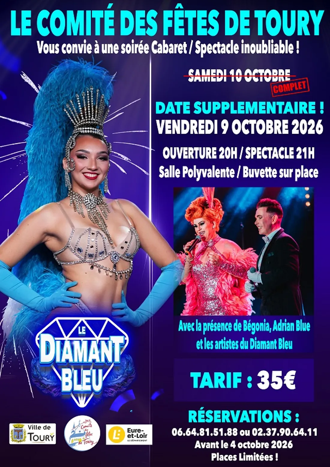 TOURY - Soirée cabaret