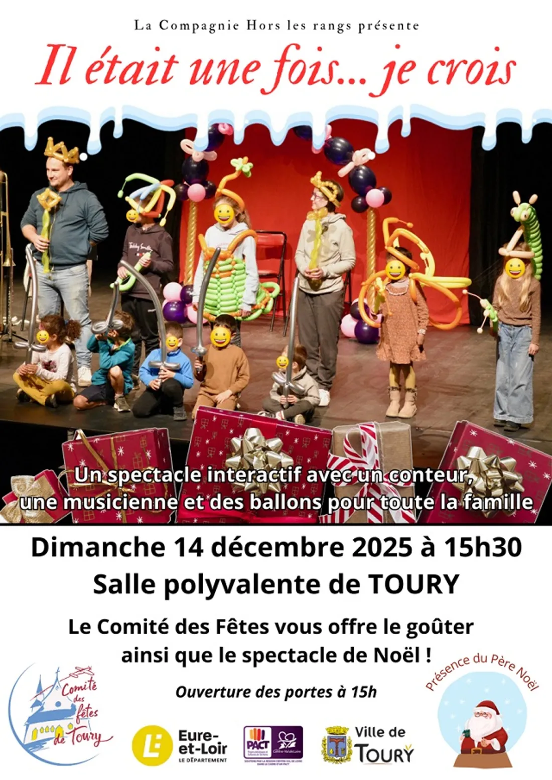 TOURY - Spectacle : Il était une fois... je crois