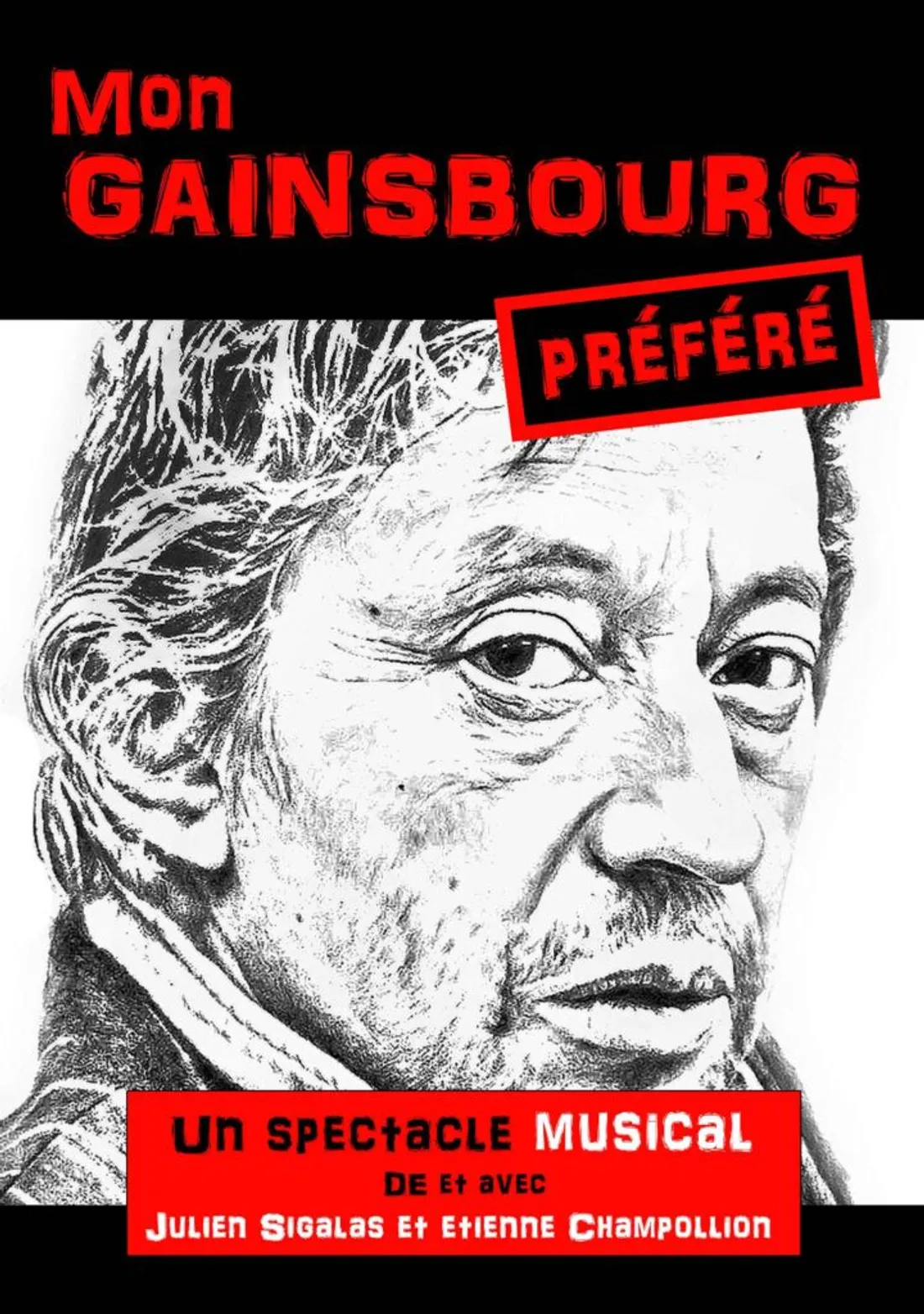 CHARTRES - Spectacle : Mon Gainsbourg préféré
