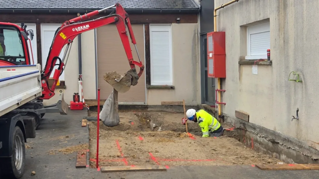 travaux collège mozart anet