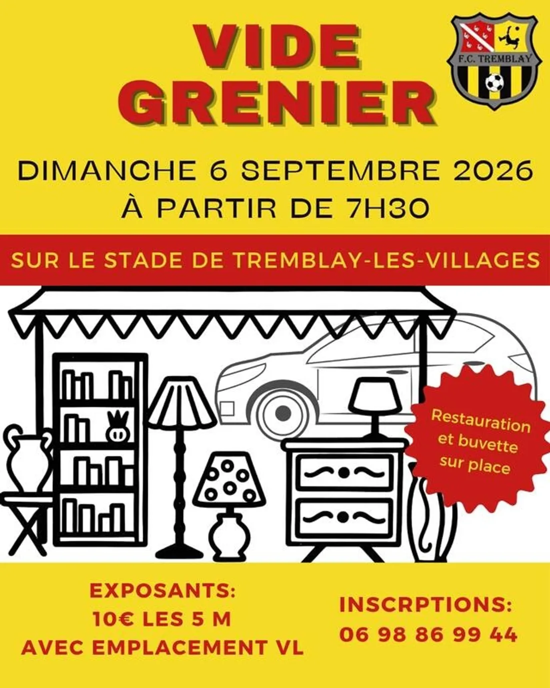 TREMBLAY-LES-VILLAGES - Vide-greniers