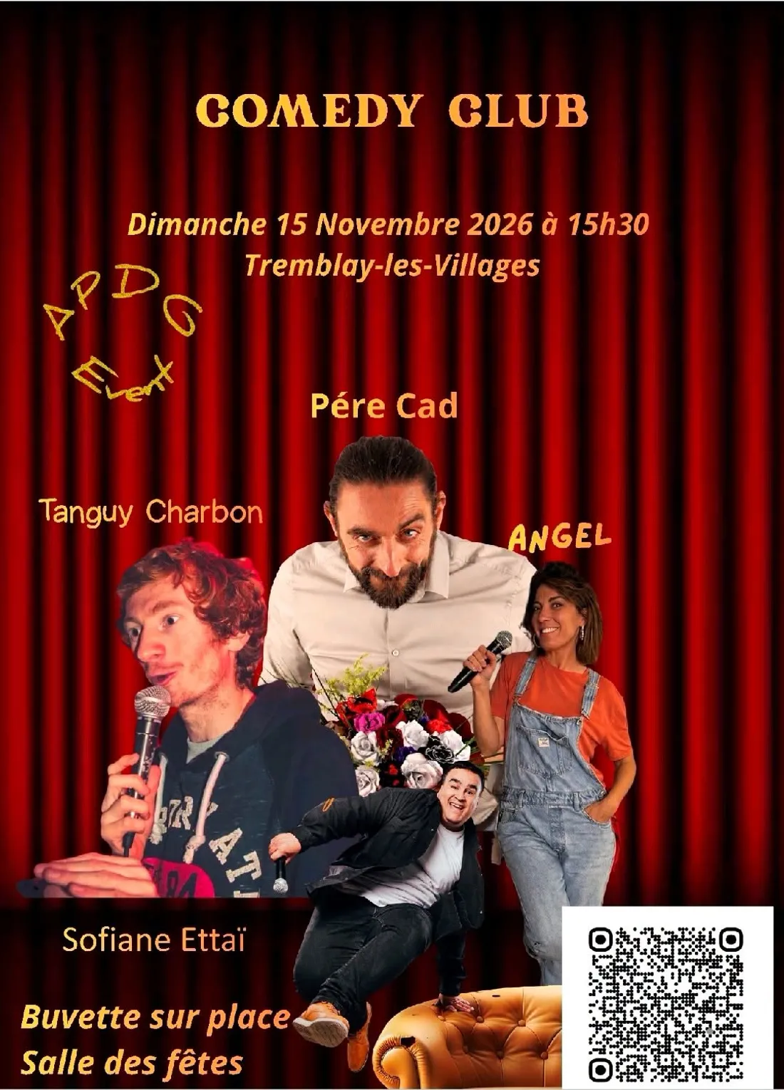 TREMBLAY-LES-VILLAGES - Humour : Comedy Club