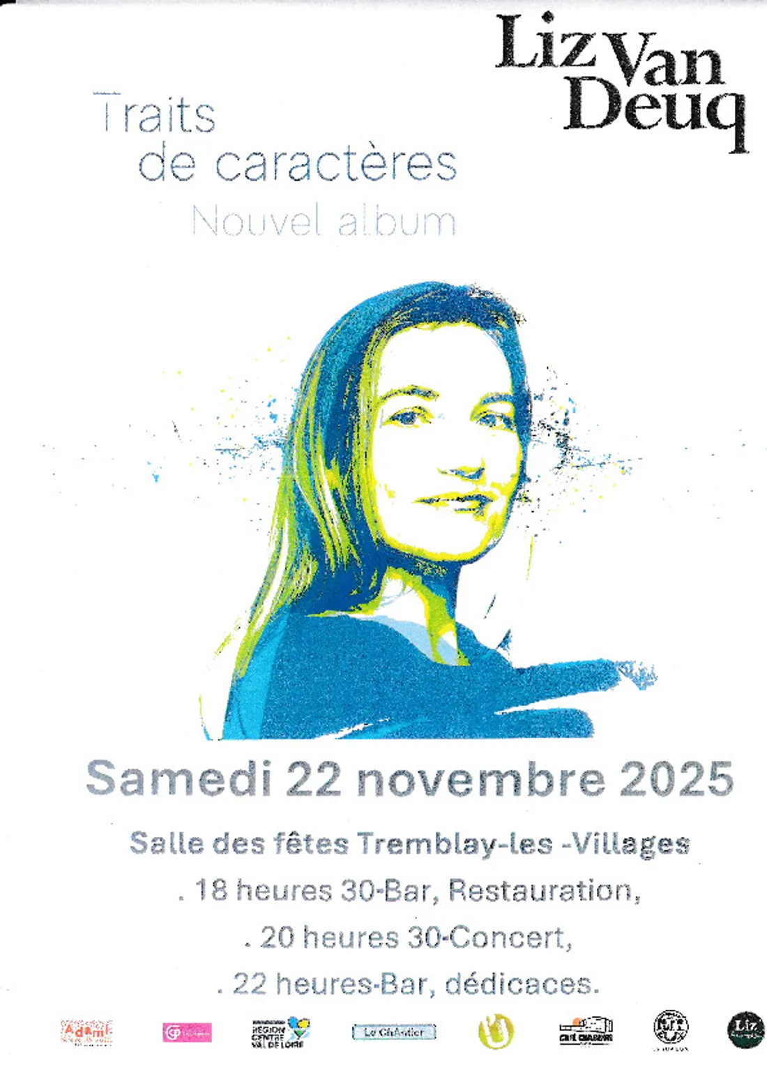 TREMBLAY-LES-VILLAGES - Concert : Liz Van Deuq