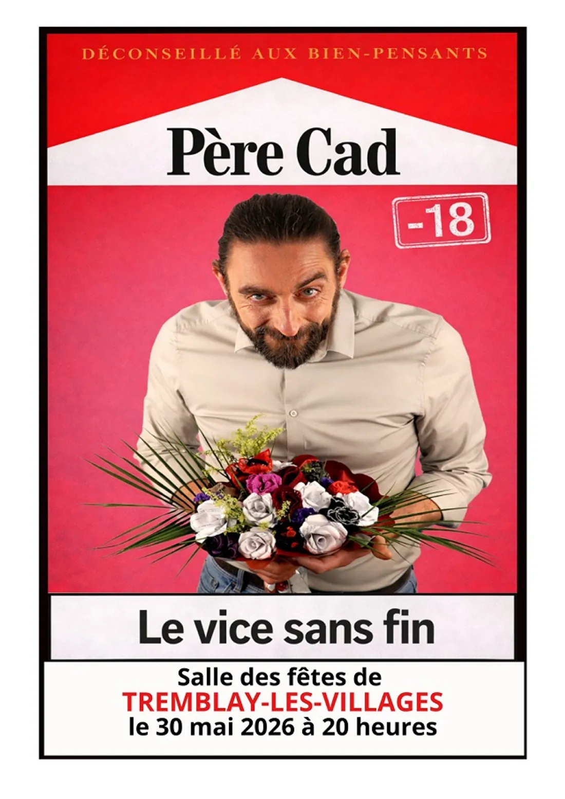 TREMBLAY-LES-VILLAGES - Humour : Père Cad