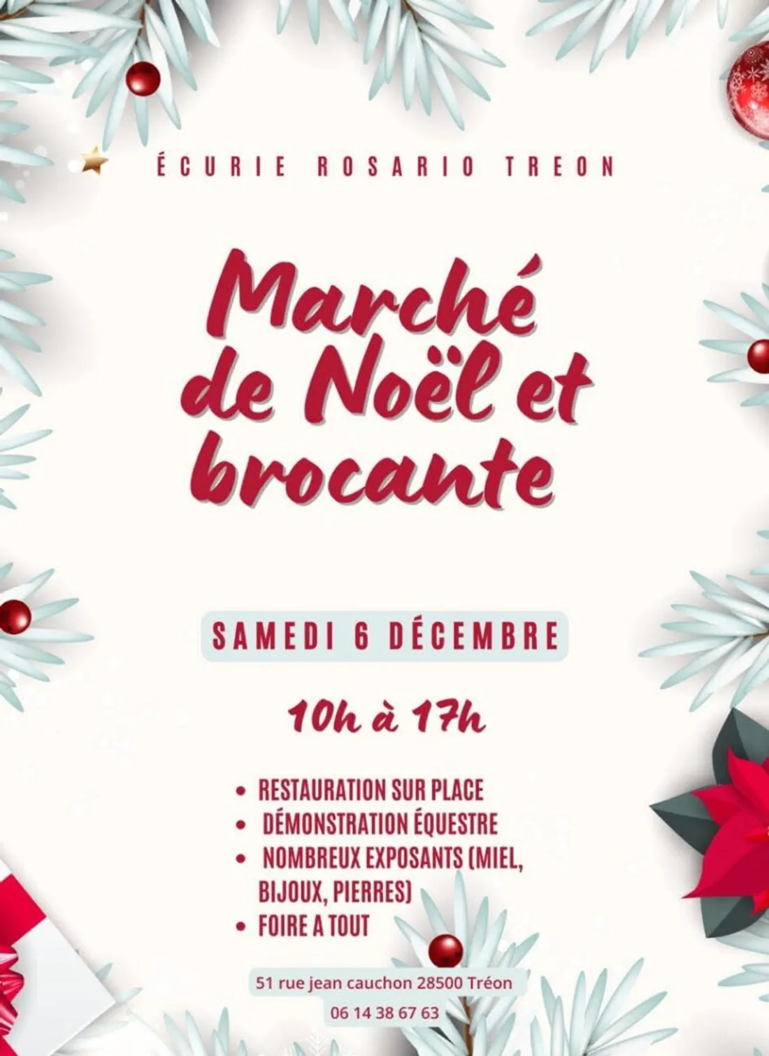 TRÉON - Marché de Noël et brocante