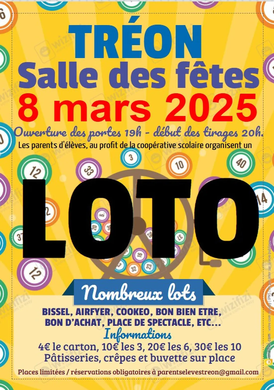 TRÉON - Loto des parents d'élèves