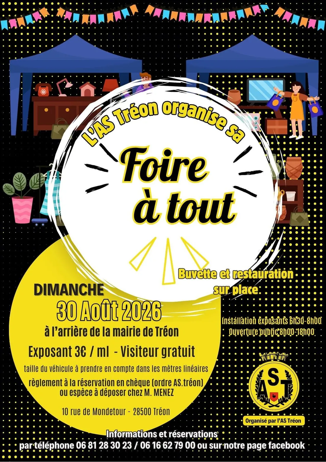 TRÉON - Foire à tout de l'Amicale Sportive