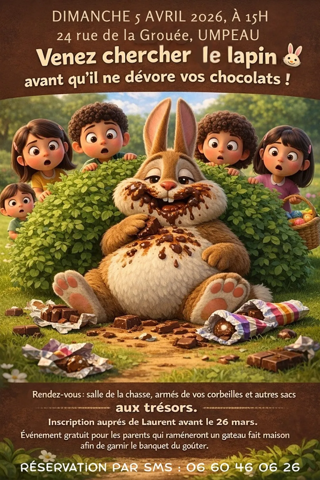 UMPEAU - Venez chercher le lapin
