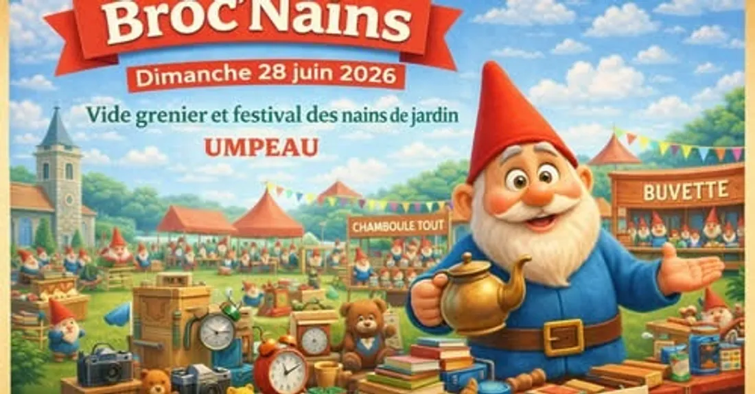 UMPEAU – Vide-greniers et festival des nains de jardin