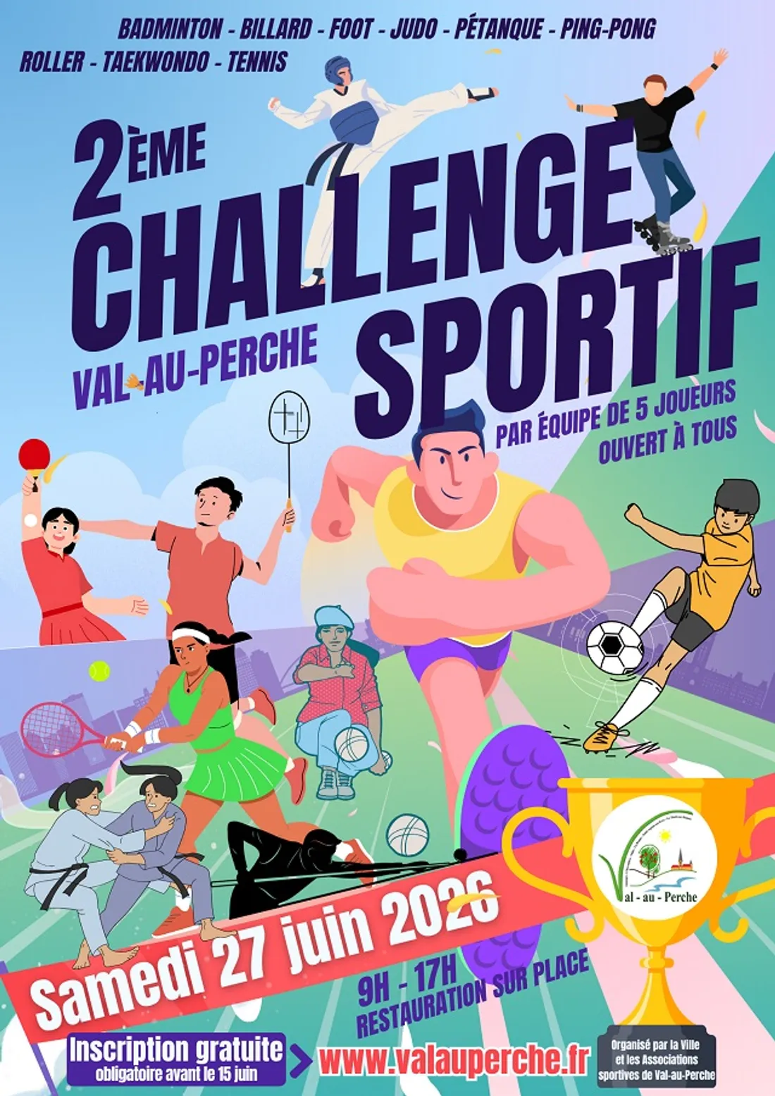 LE THEIL-SUR-HUISNE (61) - 2e challenge sportif