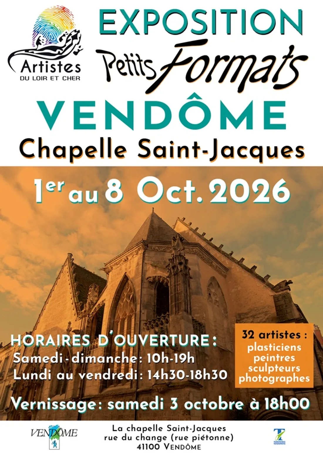 VENDÔME (41) - Exposition Petits Formats des Artistes du Loir-et-Cher