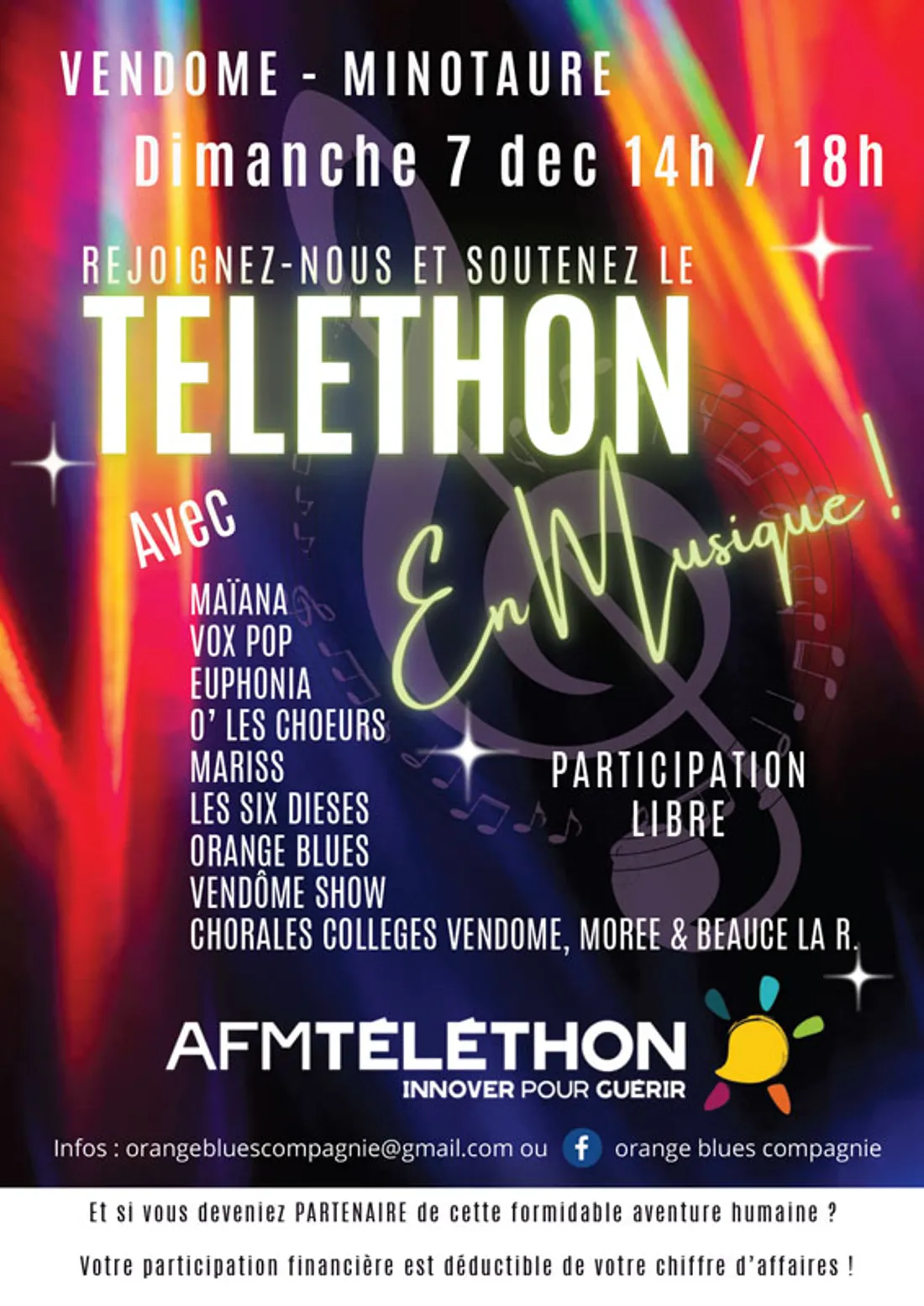 VENDÔME (41) - Téléthon en Musique