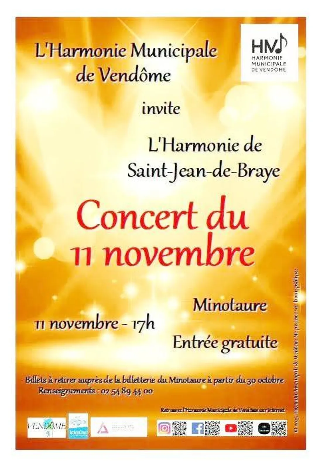 VENDÔME (41) - Concert du 11 novembre