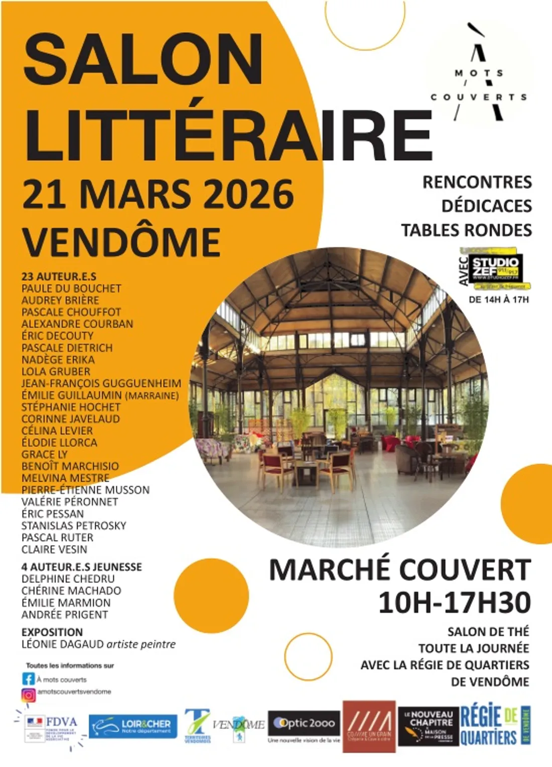 VENDÔME (41) - Salon littéraire