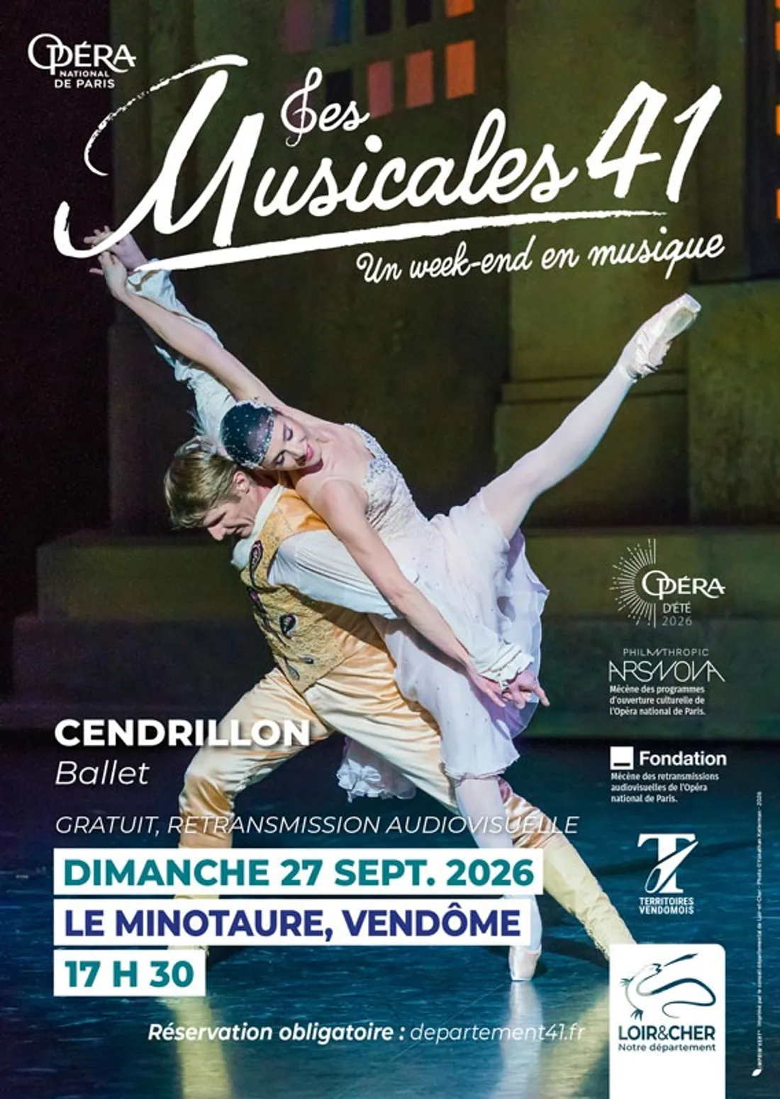 VENDÔME (41) - Les Musicales 41 : Cendrillon