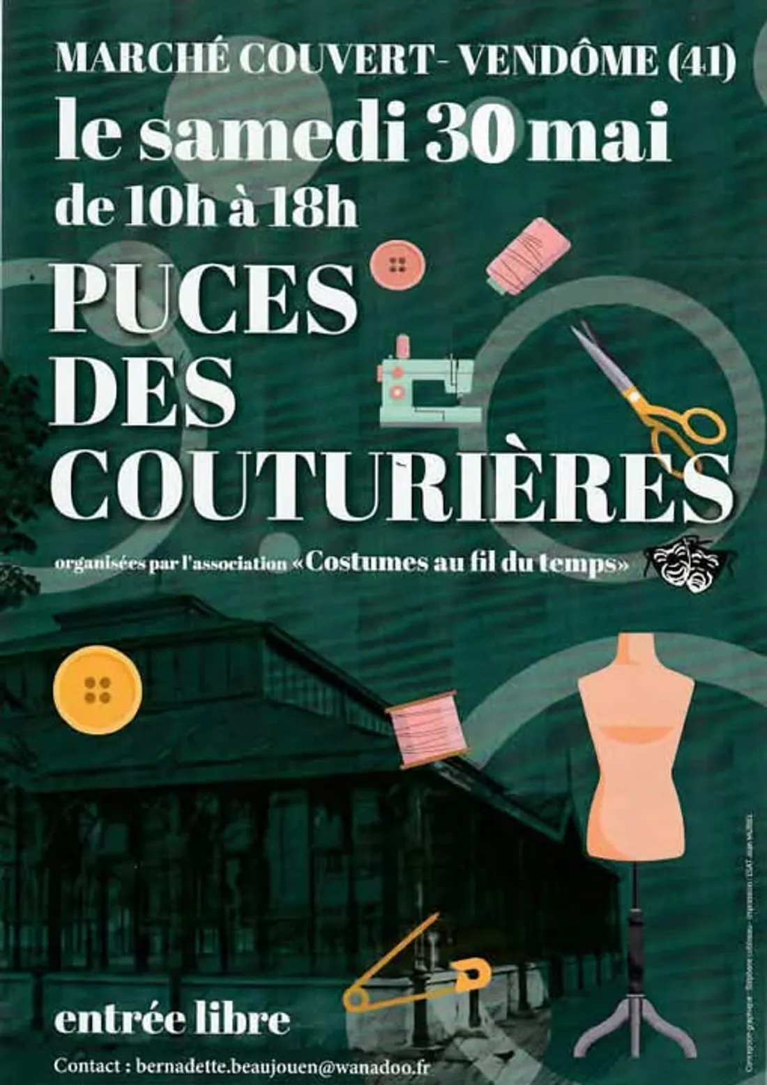 VENDÔME (41) - Puces des couturières