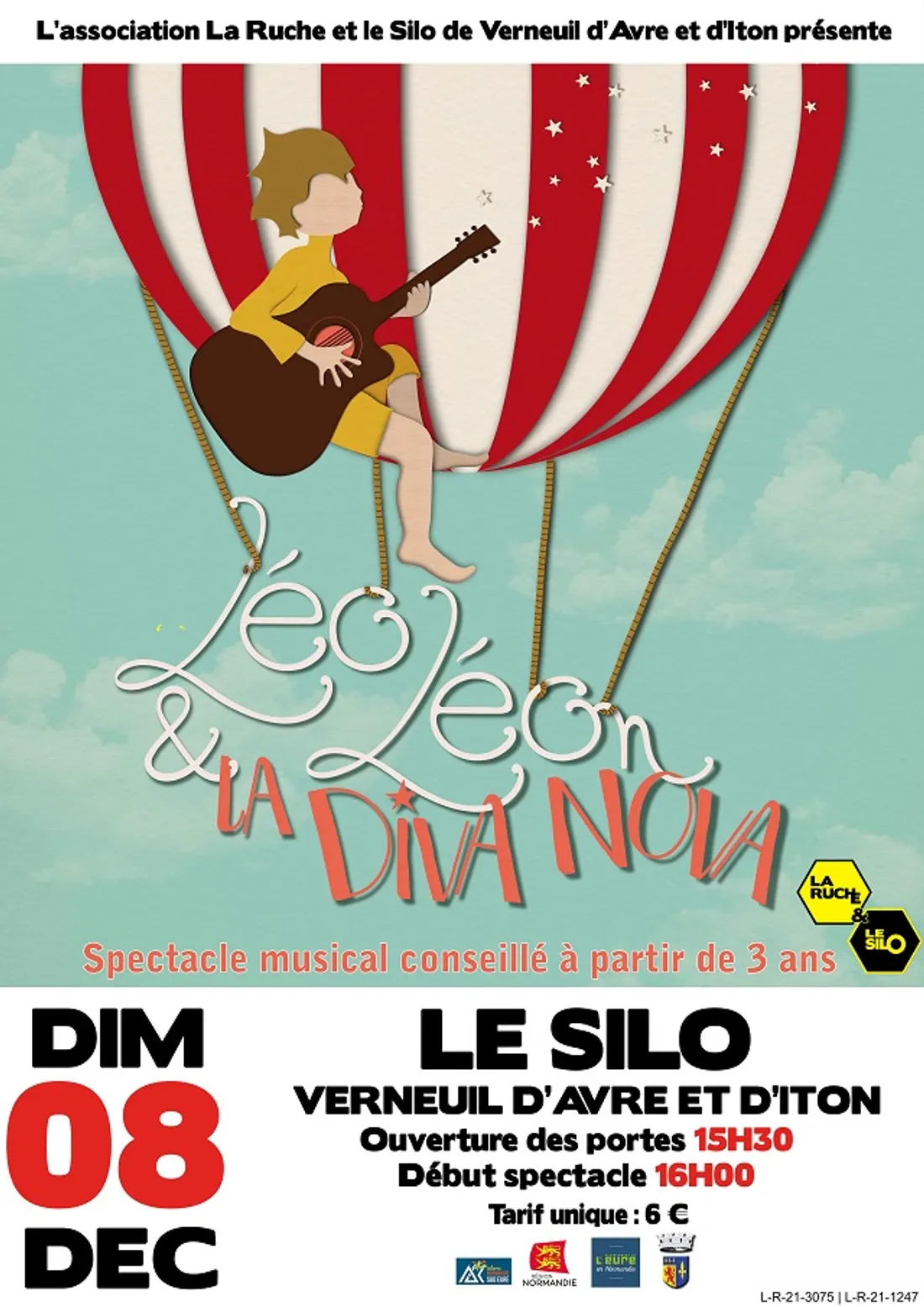 VERNEUIL-SUR-AVRE (27) - Jeune Public : Léo, Léon et la Diva Nova