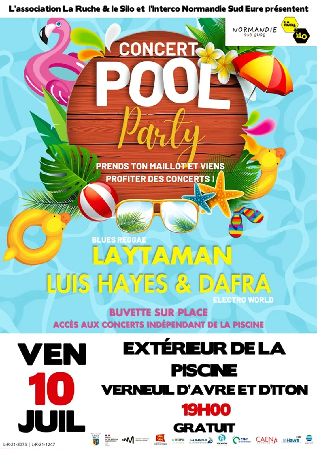 VERNEUIL-SUR-EURE (27) - Concert : LaytaMan + Luis Hayes & Dafra,
