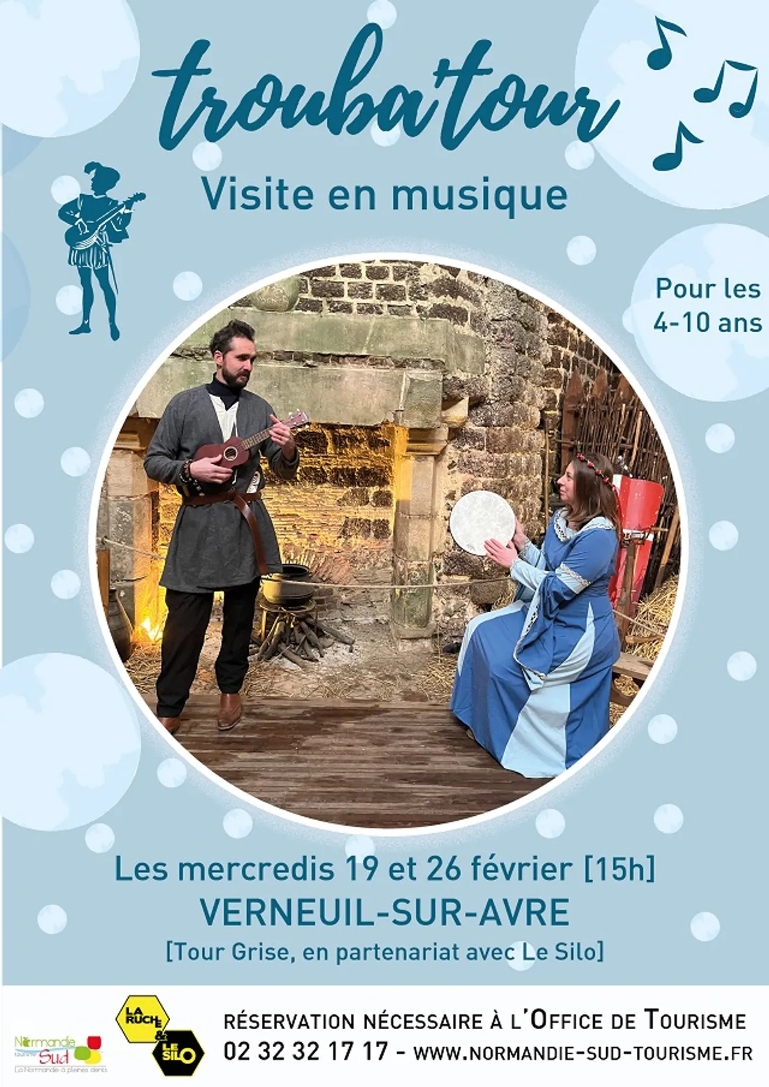 VERNEUIL-SUR-AVRE (27) - Visite enfants : Trouba'Tour